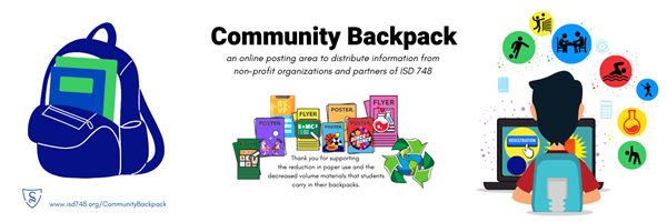 Community Backpack graphic