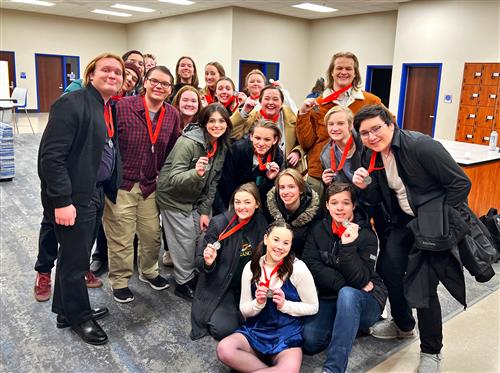 Cast and Crew of 2023 One-Act Play