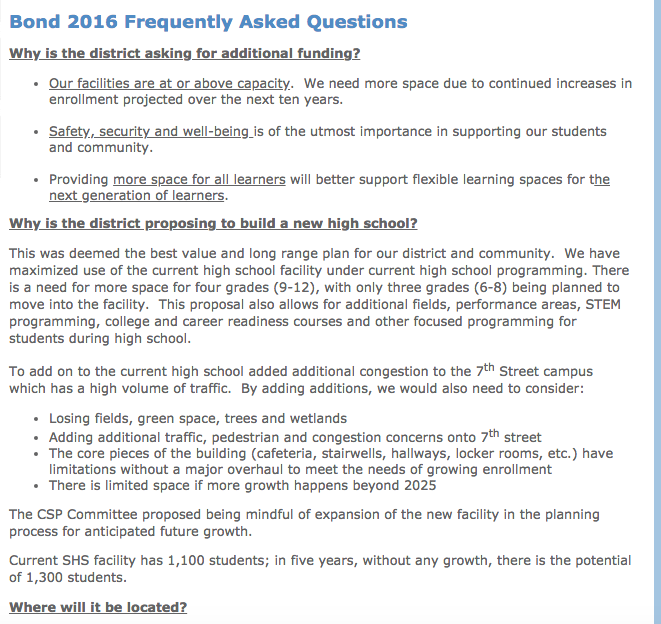 2016 bond FAQ 1 of 6